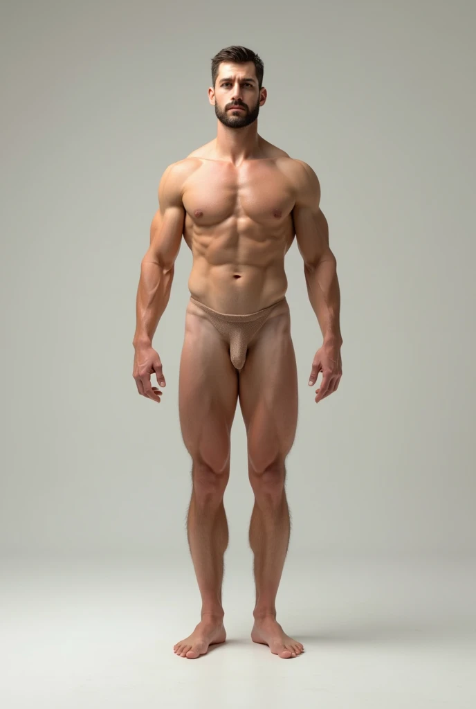 A man with no clothe