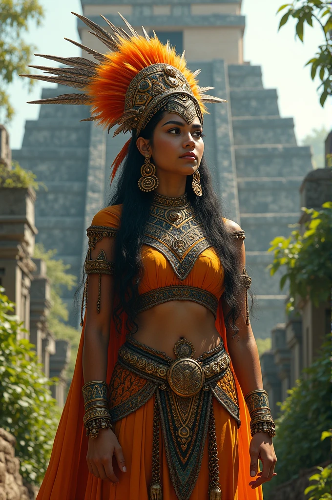 An Aztec woman 