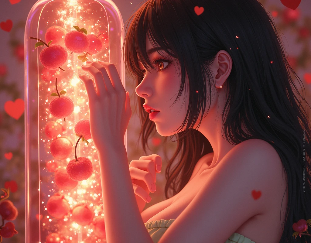 {{{{{3,318 trillion pixels high resolution, nsfw, Realistic scenery and lovely Japanese girl who is moaning madly as she nudity Masturbation that traces the sexual zone repeatedly with her fingers in a romantic Cylindrical crystal herbarium, thicken the lips look pretty, Boobs are fluffy and bouncy, Tits that get rounder bigger her deep tight cleavage}}}}}, {{{{{detail of The panting face and voice of a neat and cheerful girl loved by everyone, Her nipples and romantic deep panting and her fingers tracing her pussy and Inside a herbarium soaked in female hormones depicted in detail, A detailed her repeatedly drastic Orgasms that make the uterus tremble}}}}},{{{{{The hormones in the herbarium cause the innocent girl to flush her face remains a girl only her body changes rapidly tits swelled up to form two beautiful mounds revealing a tight cleavage, A neat girl who sitting and opens her crotch traces her crotch with her fingertips and with a moan experiences her first climax and innocent Masturbation that traces the sexual zone, It's too clean and innocent to see her go into her own world nipples out mouth open panting and Masturbation that traces the sexual zone as she climaxes over and over again, magical in a romantic Cylindrical crystal herbarium filled with female hormones, Herbarium-soaked her tits become so plump and her tits grows sexier, Cuteness preserved forever shining in exchange for life from her, her beautiful slender underbust, slender curvy cute waistline, an lewd fetish for lips and necks and waistlines, her clearer nip line from underbust to hips, gloomy straight long wig, thick vivid lips}}}}},{{Extremely detailed}},{{{{{heroine girl's Sexually unused body with pure and innocent aura}}}}}