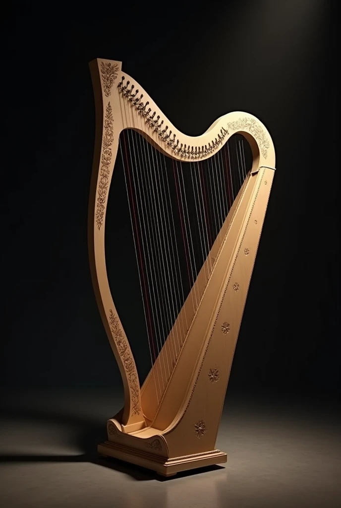 Harp musical instrument