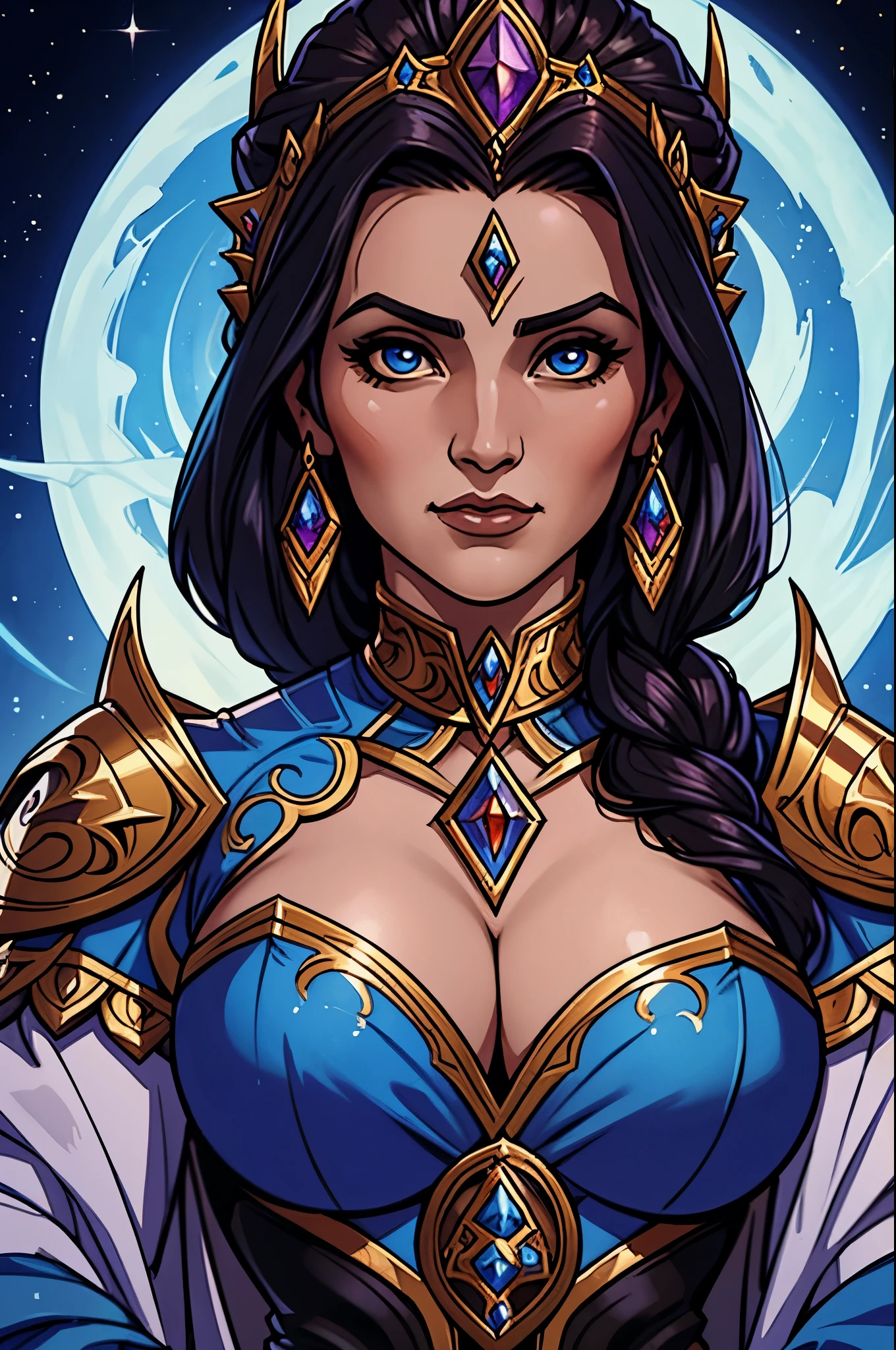 stunningly beautiful woman queen Isabel from Heroes of Might and magic V, beautiful art, masterpiece, captivating dark fantasy illustration of Isabel Greyhound, Might and Magic art, masterpiece, best quality, queen Isabel Greyhound, gorgeous face, bright big eyes, Heroes of Might and magic V style, Heroes of Might and magic V Isabel