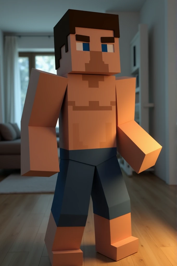 Minecraft Alex is naked and sexy