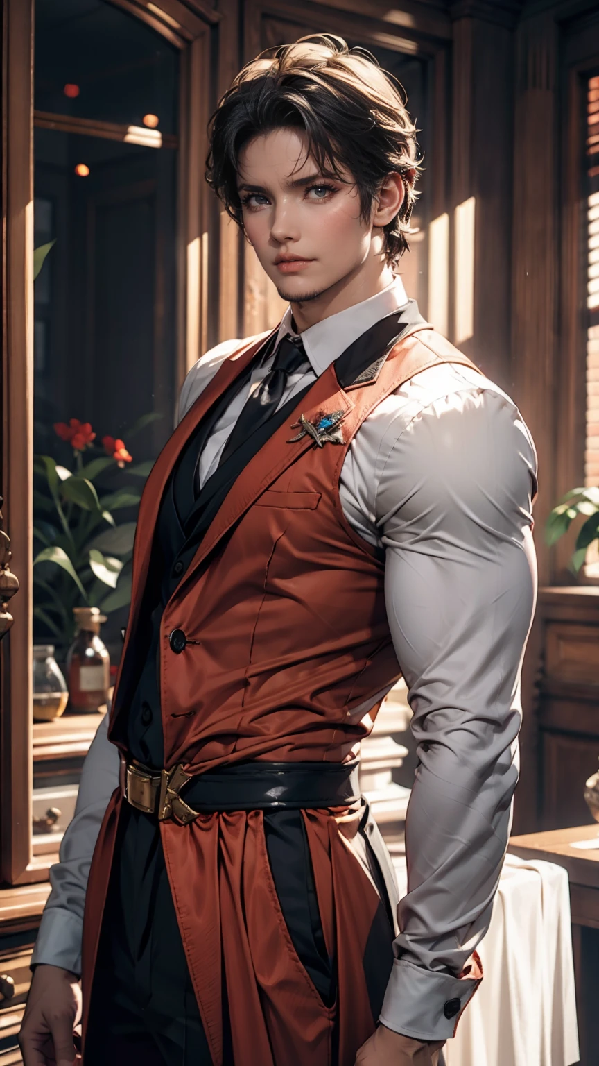 Henry Cavill's Final Fantasy-inspired photorealistic portrait