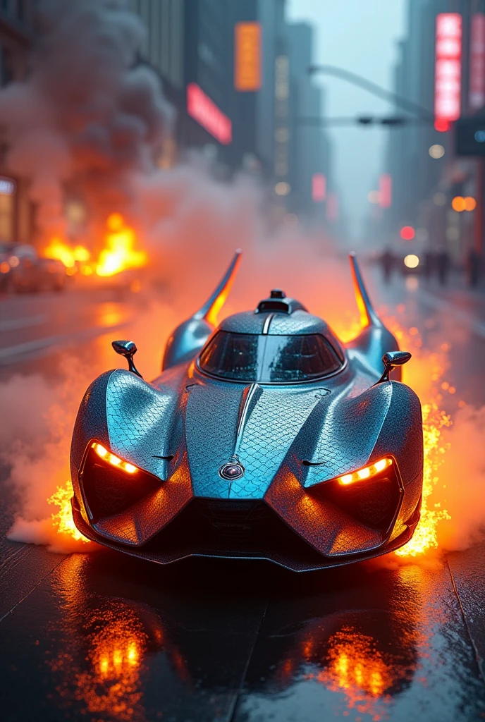 if a fire breathing dragon was a car 