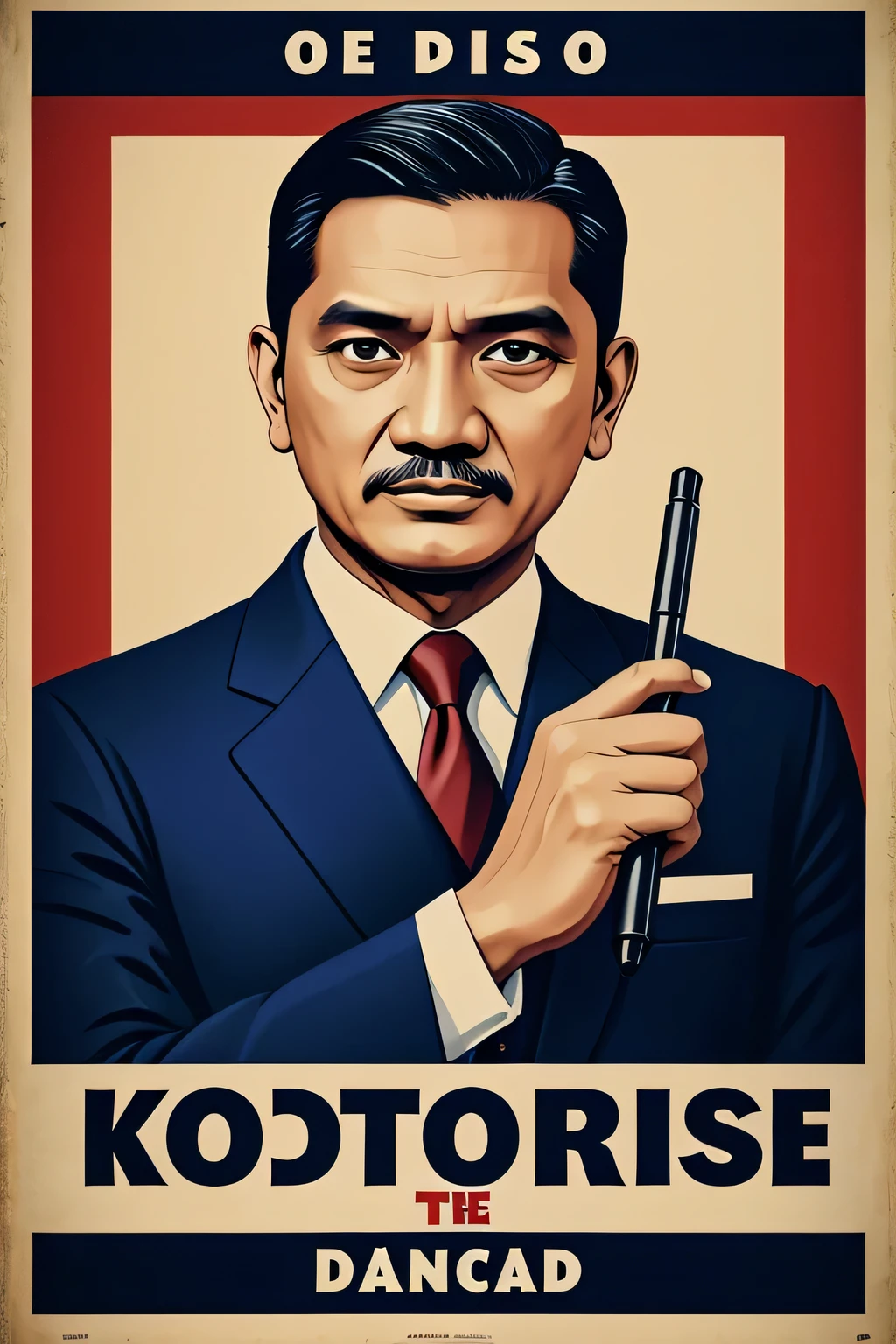 create a political poster for kose rizal