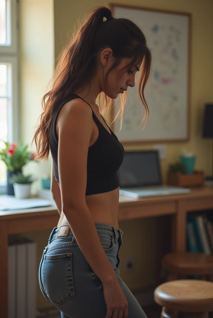 cute 30 year old female teacher grinding her bbackside on 13 year old