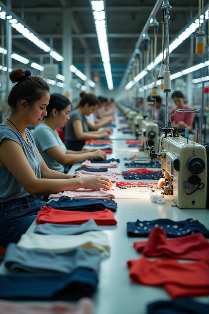 A clothes manufacturing fectory