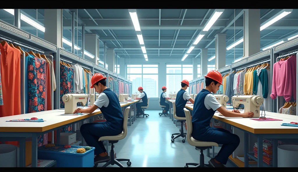 Clothes manufacturing fectory