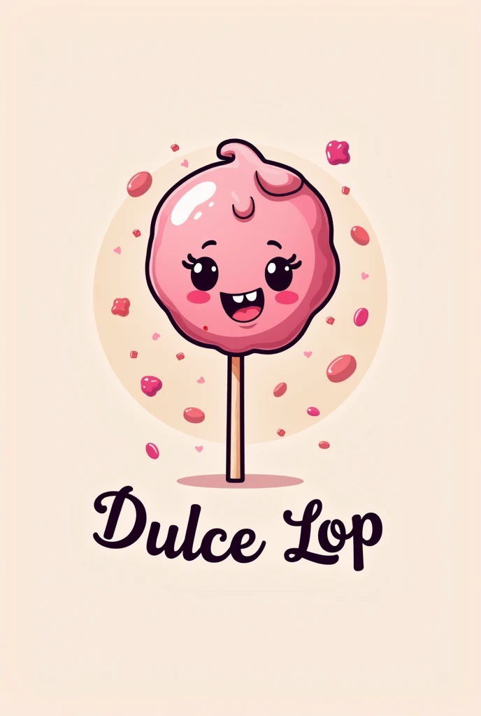 Logo of a dessert shop called Dulce Lop