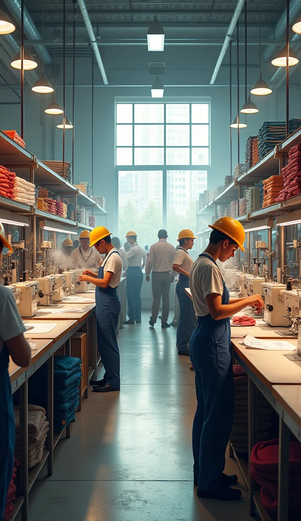 Clothes manufacturing fectory