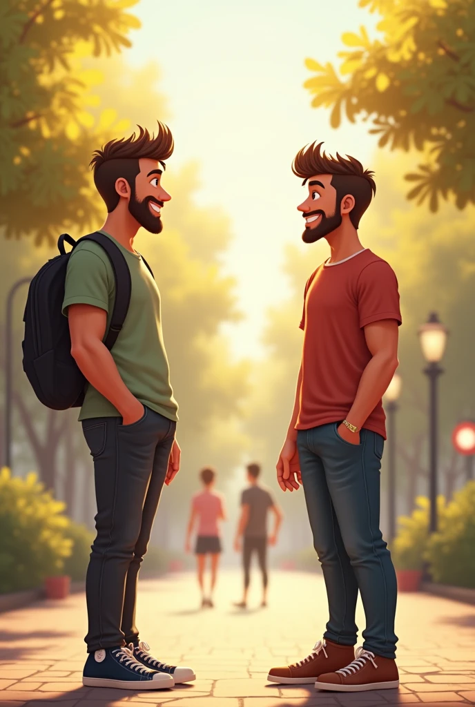 2 friends male