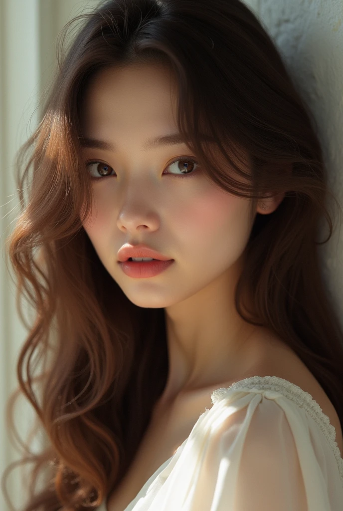 beautiful brunette woman 