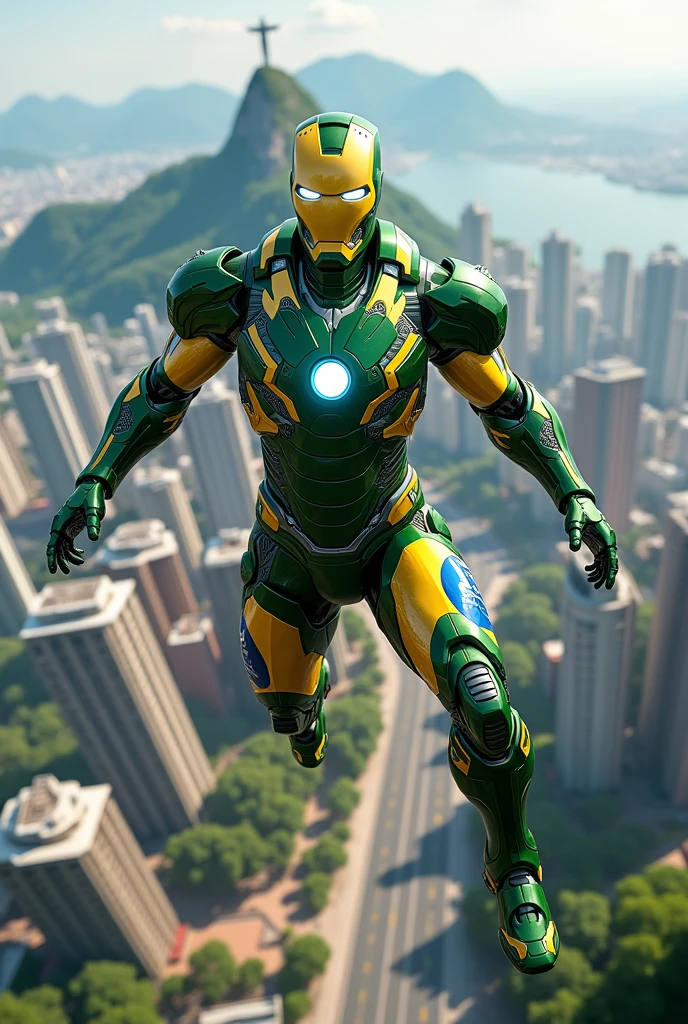 Iron man as Brazil
