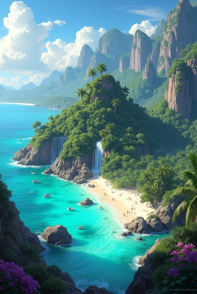 Beautiful island
