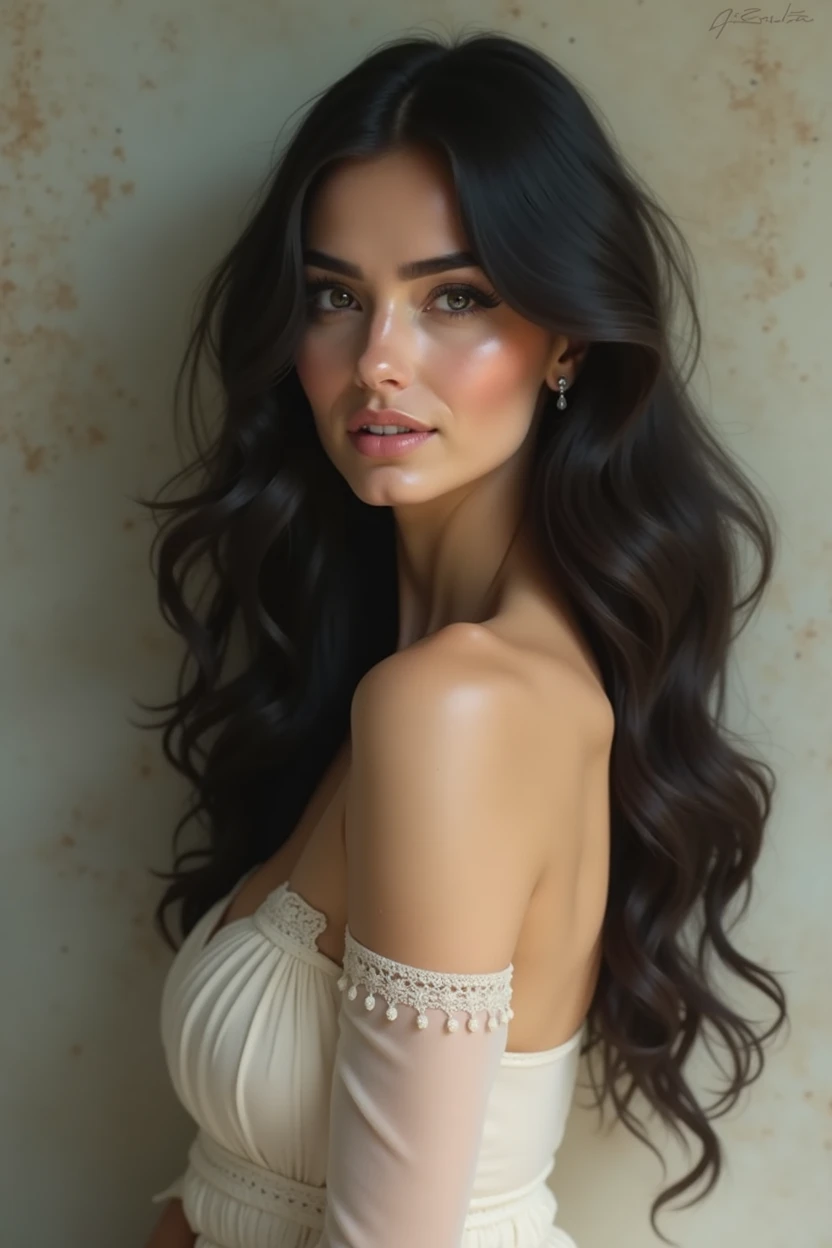 Belle femme de , cheveux noirs, yeux noirs, taille normale, corps magnifique 