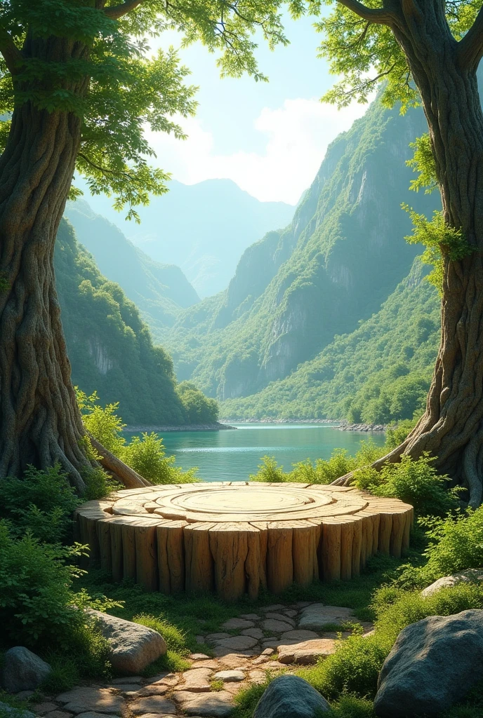 nature podium