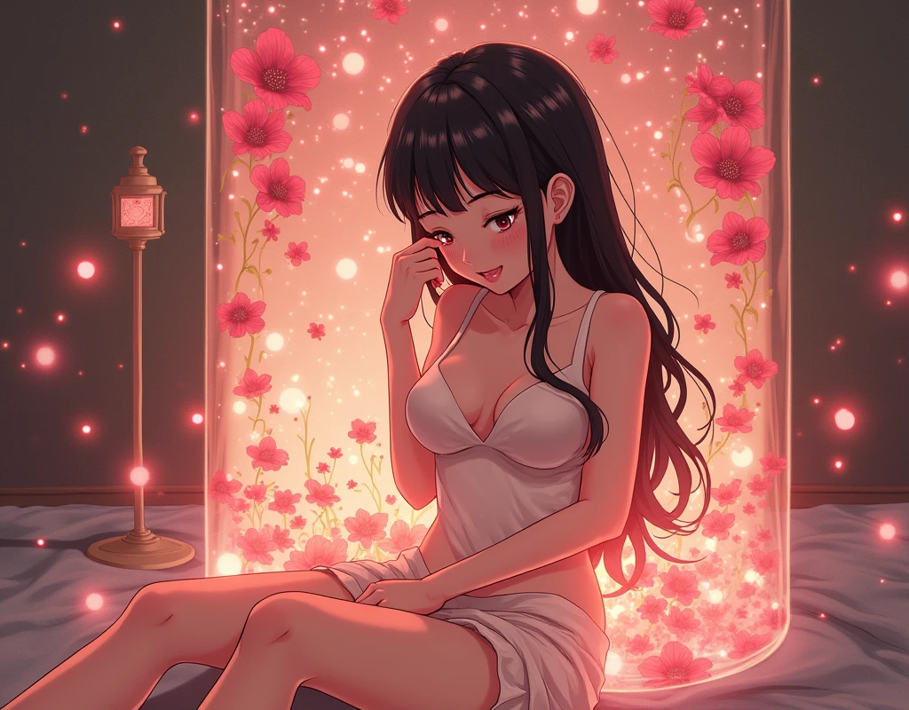 {{{{{3,318 trillion pixels high resolution, nsfw, Realistic scenery and lovely Japanese girl who is moaning madly as she nudity Masturbation that traces the sexual zone repeatedly with her fingers in a romantic Cylindrical crystal herbarium, thicken the lips look pretty, Boobs are fluffy and bouncy, Tits that get rounder bigger her deep tight cleavage}}}}}, {{{{{detail of The panting face and voice of a neat and cheerful girl loved by everyone, Her nipples and romantic deep panting and her fingers tracing her pussy and Inside a herbarium soaked in female hormones depicted in detail, A detailed her repeatedly drastic Orgasms that make the uterus tremble}}}}},{{{{{The hormones in the herbarium cause the innocent girl to flush her face remains a girl only her body changes rapidly tits swelled up to form two beautiful mounds revealing a tight cleavage, A neat girl who sitting and opens her crotch traces her crotch with her fingertips and with a moan experiences her first climax and innocent Masturbation that traces the sexual zone, It's too cute and innocent to see her go into her own world nipples out mouth open panting and Masturbation that traces the sexual zone as she climaxes over and over again, magical in a romantic Cylindrical crystal herbarium filled with female hormones, All the sexiness that's amplified inside her makes her gasp, She looks like a junior high school student but in herbarium solution she is more than an adult, her beautiful slender underbust, slender curvy cute waistline, an lewd fetish for lips and necks and waistlines, her clearer nip line from underbust to hips, gloomy straight long wig, thick vivid lips}}}}},{{Extremely detailed}},{{{{{heroine girl's Sexually unused body with pure and innocent aura}}}}}