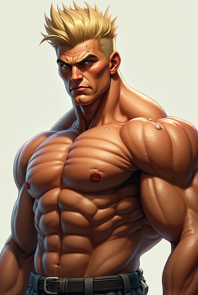  Shirtless Guile 

