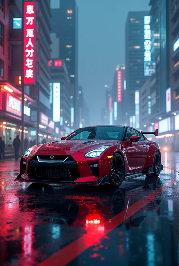 Nissan combined with a Camaro