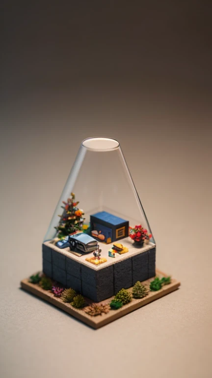 (Pixar style),Comfortable small room model, Miniature Character Models, Light source from right to left, Rembrandt lighting, Light source from right to left, (Isometric view), (top down), actual scale, Post-processing, ((orthographic perspective)), Super detailed, actual, super actual, actual render, Rainbow Colors, flash