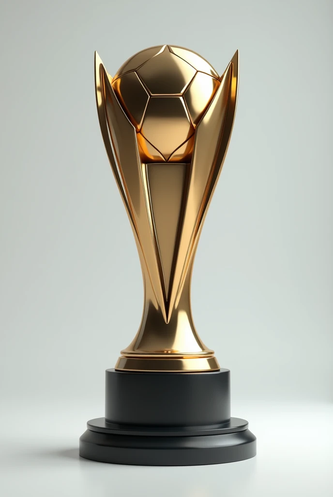 E football logo trophy with Champions Trophy style
