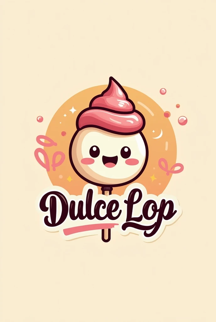 Logo of a dessert shop called Dulce Lop