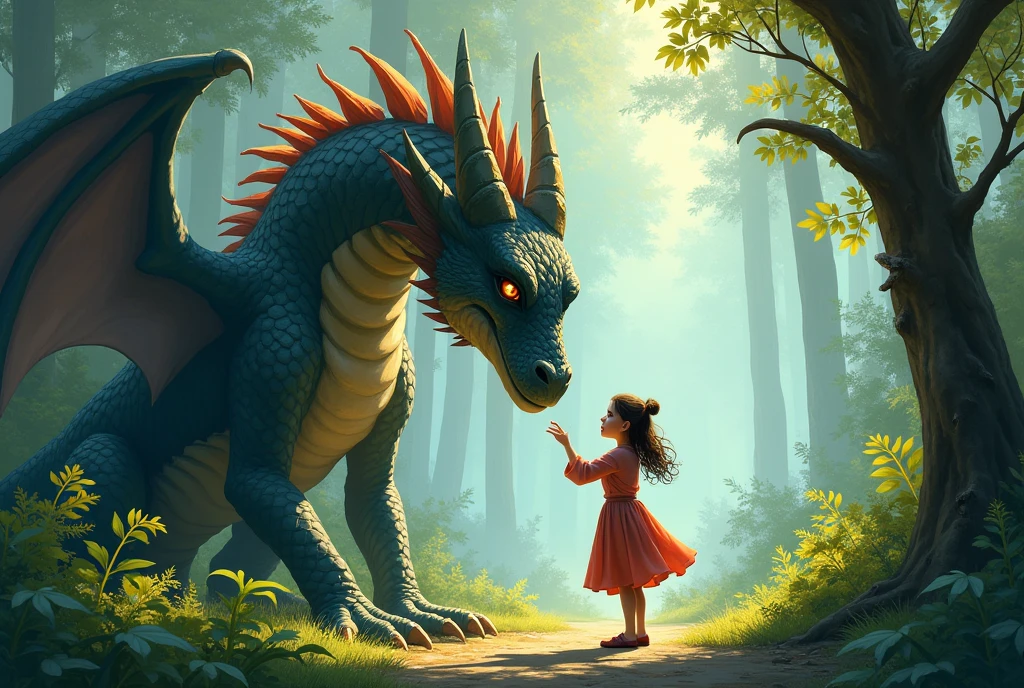 give me a girl and dragon
