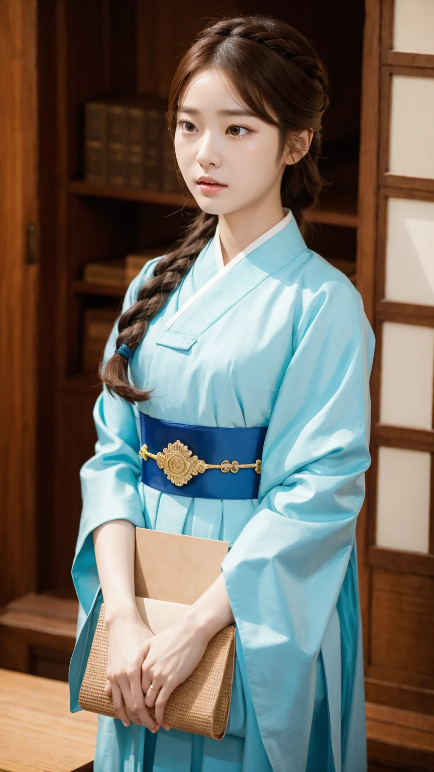 Korean period drama,Young girl,Court