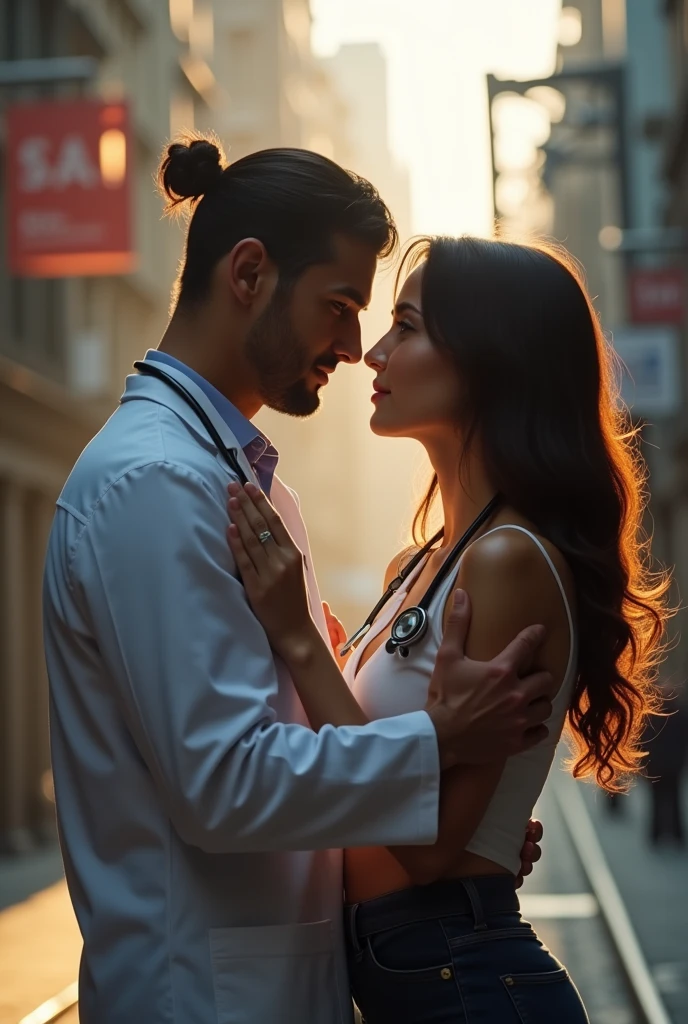 Lady Doctor and male kickboxer fall in love