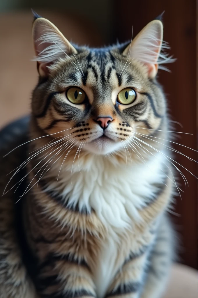 Here's a transcript of a cat sad story:
*Title:* "Whiskers' Tale of Loss"
*Narrator:* "Whiskers, a beautiful grey and white cat, lived a happy life with her owner, Sarah. They shared a cozy home, and Sarah showered Whiskers with love and attention."