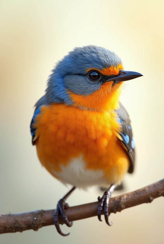 Beautiful ,looking at a little bird image
without background