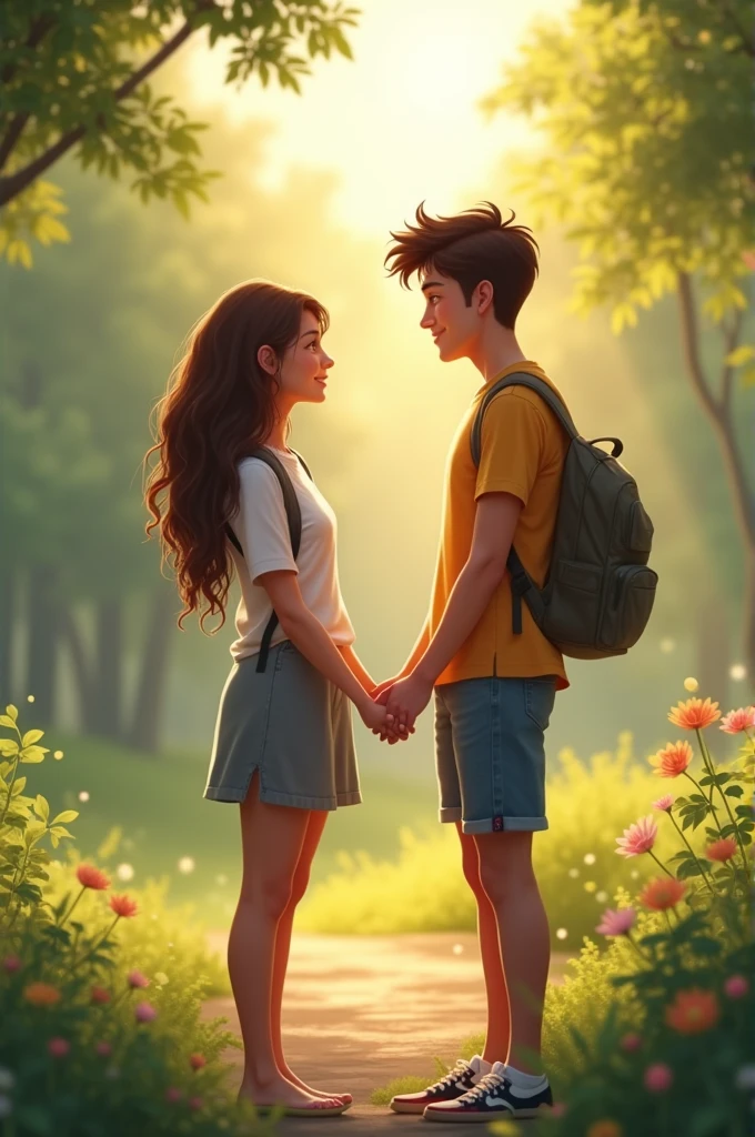 friends holding hands