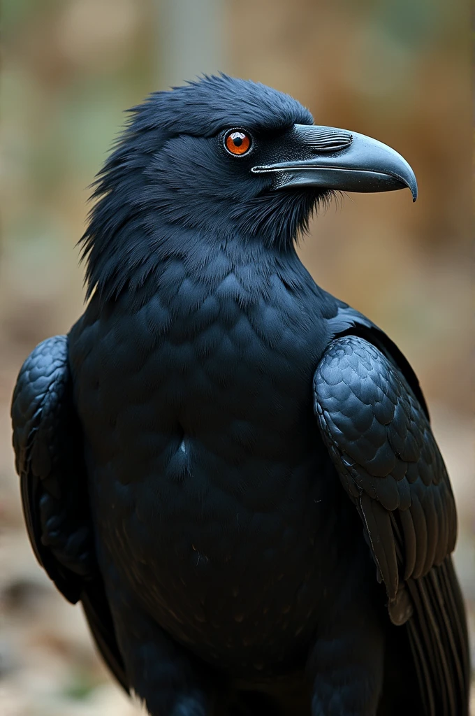 Image of an ancient crow who survived 1001 punishments