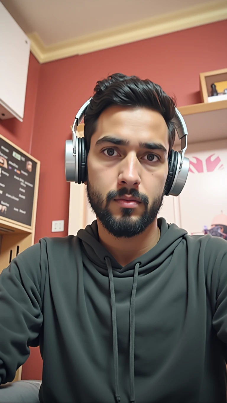 a close up of a person wearing headphones, shroud, kerem beyit, kda, rafeal albuquerque, sylas, streaming on twitch, ibex masters, discord profile picture, vitorugo, from reading to playing games, no - text no - logo, tomb raidar, feisar, the god zeus, romero ressendi