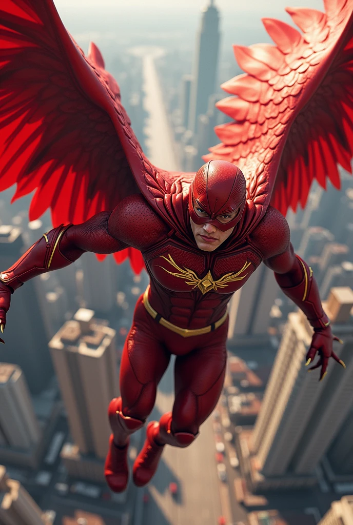 Red Eagle Superhero