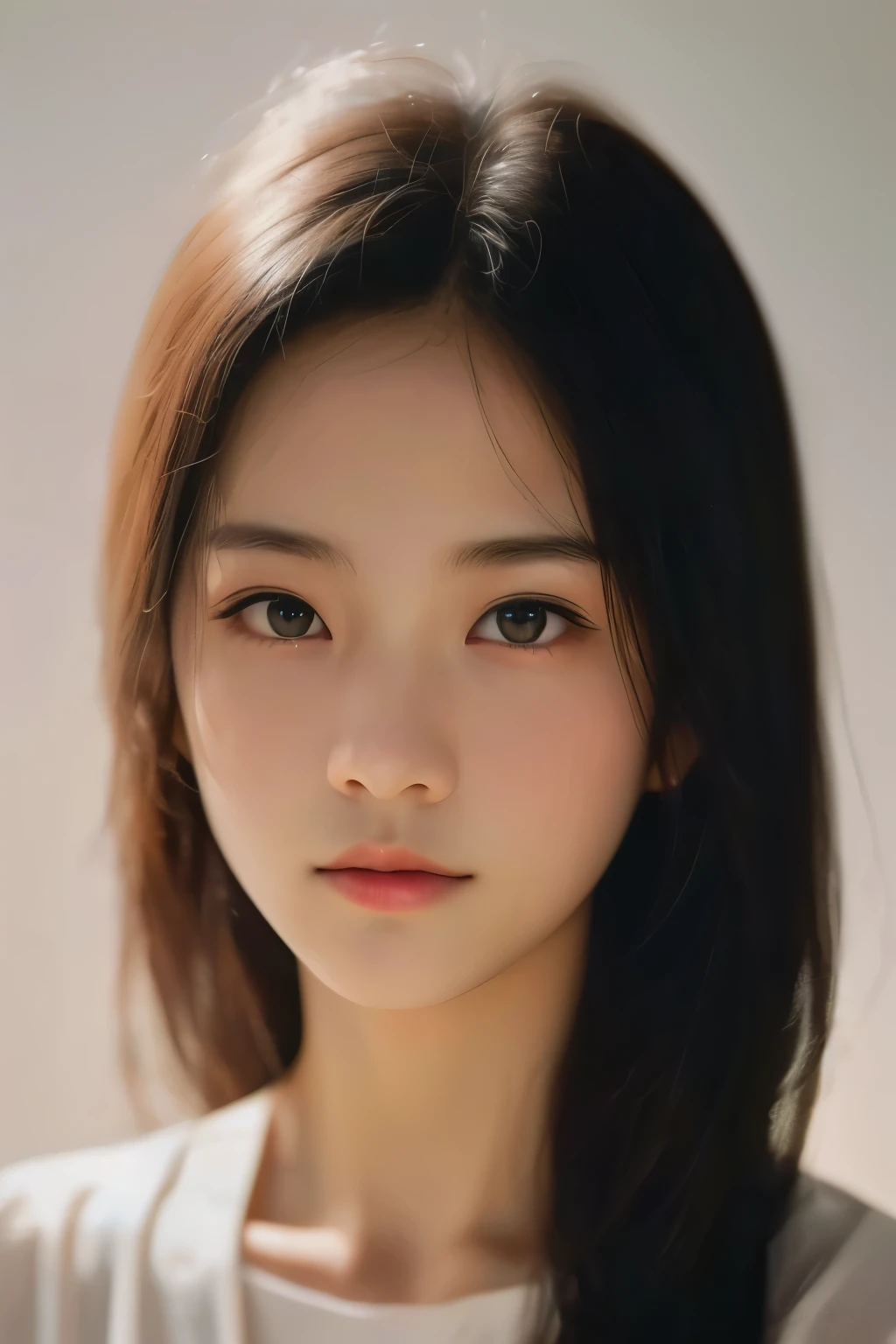 Humanistic photos,movie photo,long shot,((negative space)),
Chinese college students,
soft light,rim light,beautiful shadow,low key,(realistic, RAW photos:1.2),(natural skin texture, realistic 눈과 얼굴 디테일),surrealism,ultra high resolution,4K,best quality,masterpiece,in the dark,