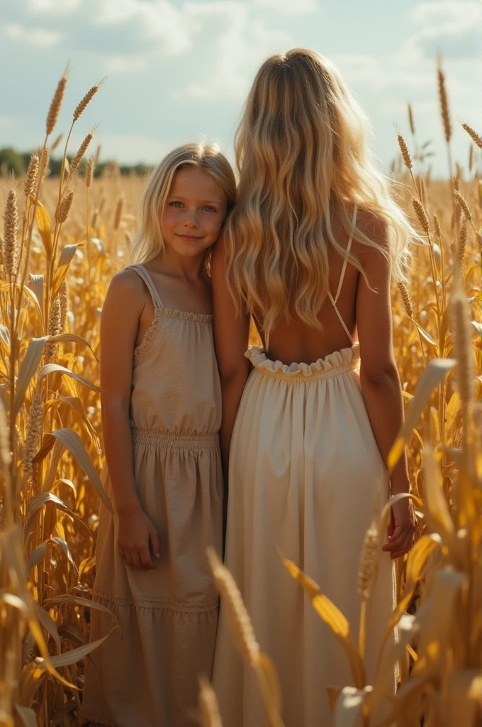 A boy sex with girl in the feild of corn