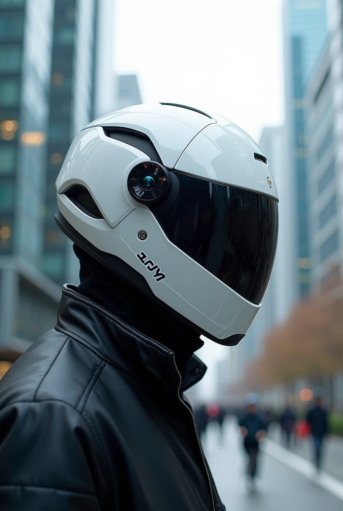 Smart helmet with GPS navigation, camera recording, cooling system