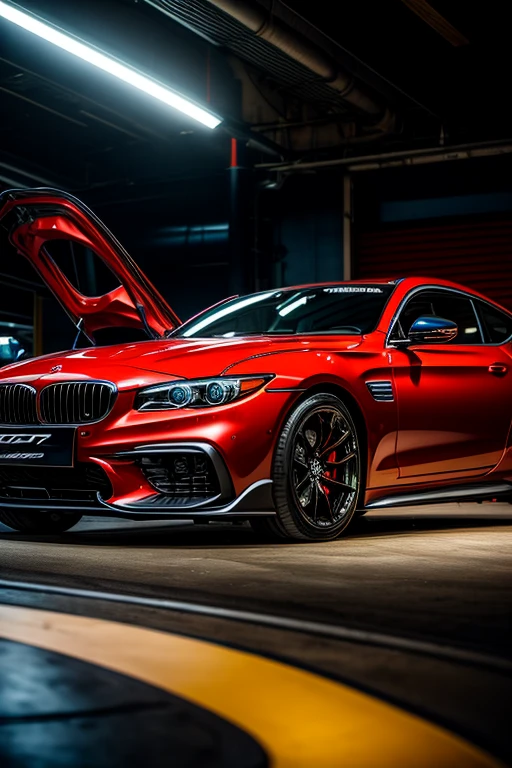 ((best quality)), ((masterpiece)), (detailed), 1girl, Car Photography