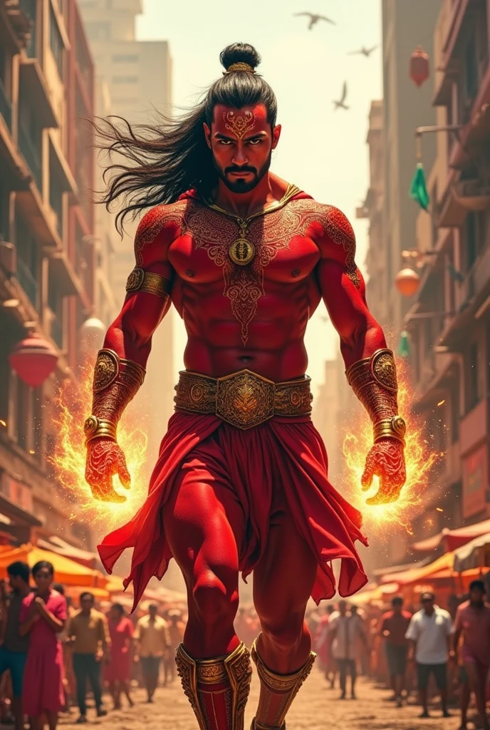 Indian Red super hero