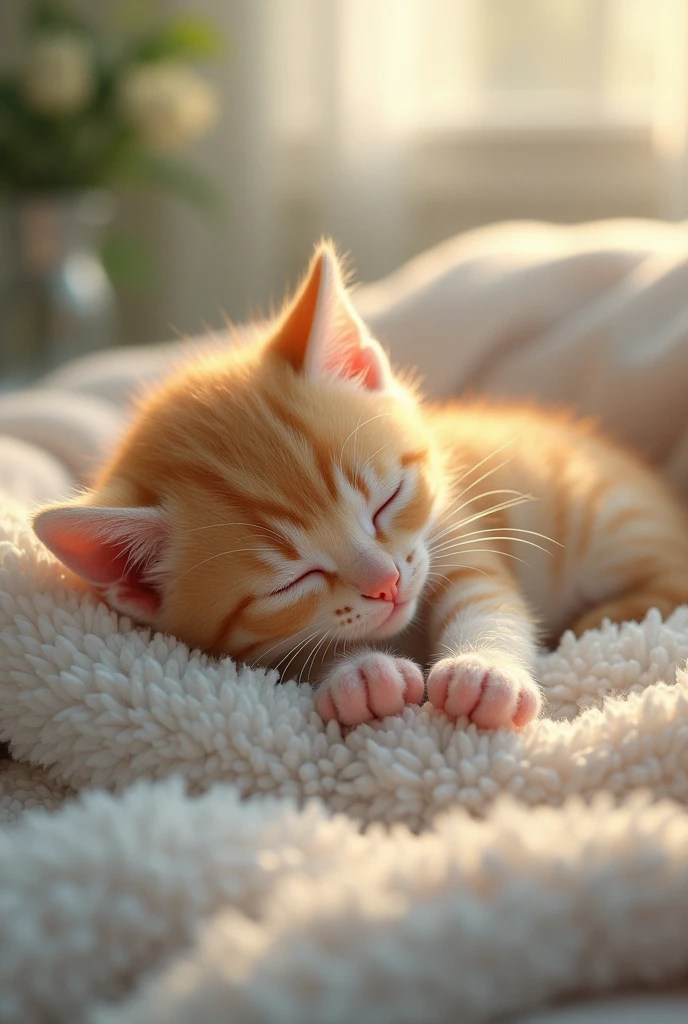 kitten、Are sleeping、cute、healing
