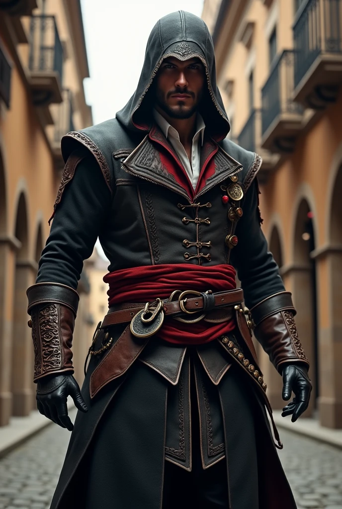 An Assasin creed Spaniard uniform guy