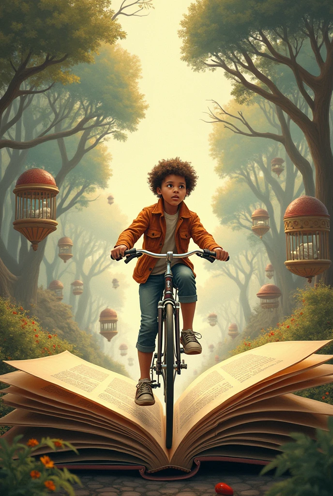 Cycle inside the book