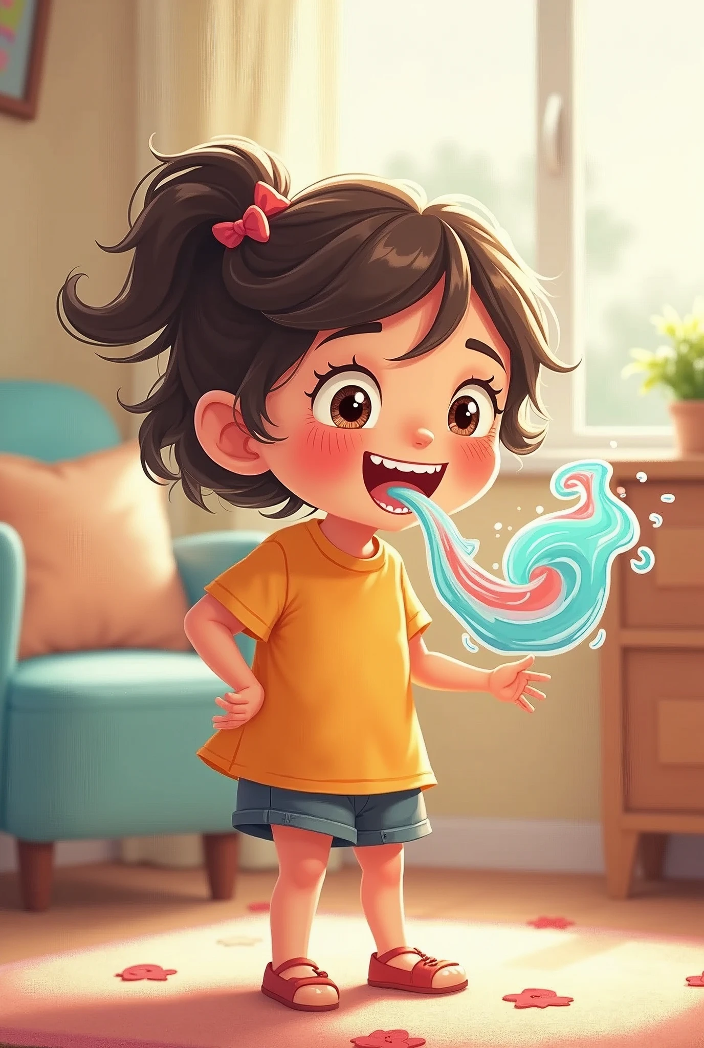 Girl fart