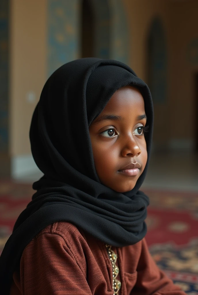 Black Muslim boy