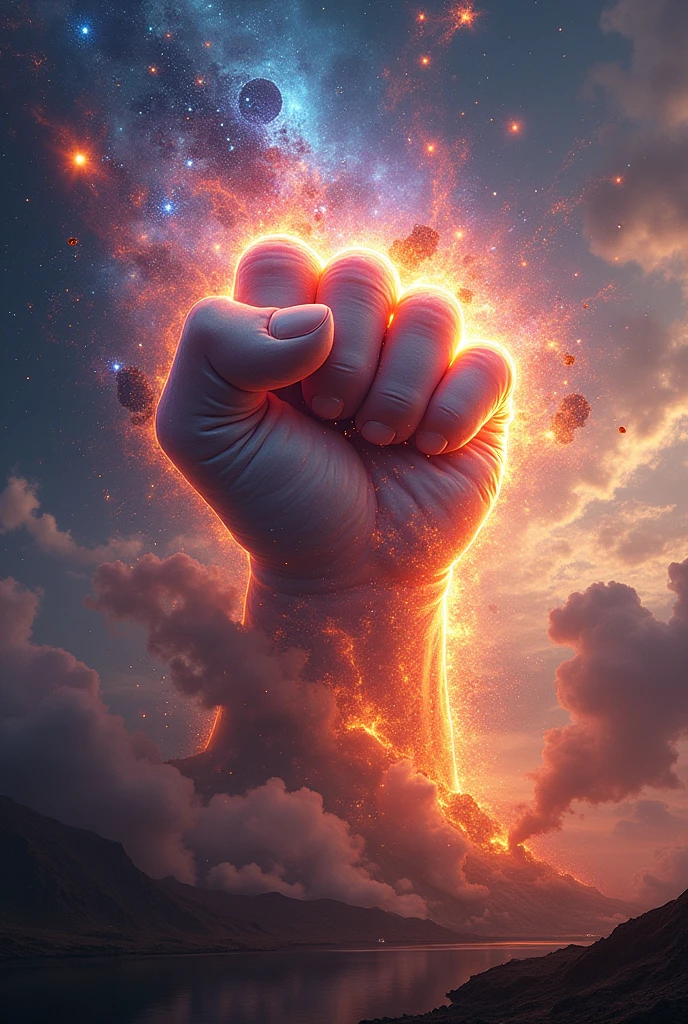 Galaxy impact punch