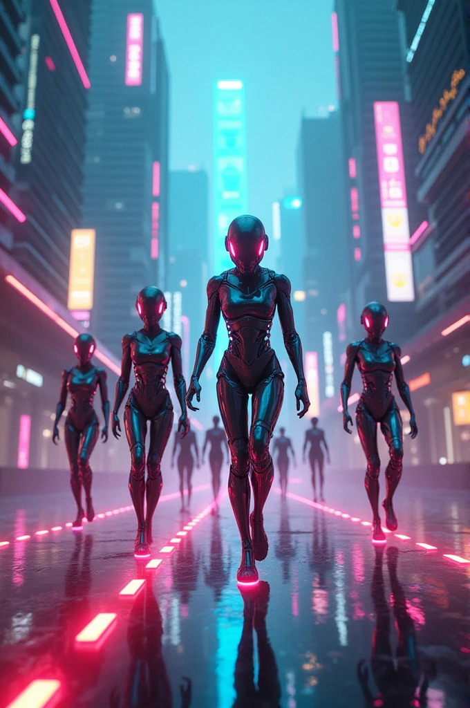 **Prompt:**
(computer art:1.4), (futuristic and sleek design:1.2), (high-tech elements:1.2), (glowing circuits and digital patterns:1.2), (cybernetic forms and shapes:1.2), (pixelated textures blending with smooth surfaces:1.2), (neon lights reflecting on metallic surfaces:1.2), (holographic displays and 3D projections:1.2), (blue and green color palette with pops of bright neon:1.2), (digital landscapes merging with organic forms:1.2), (virtual reality aesthetic:1.2), (a mix of abstract and geometric shapes:1.2), (reflecting the evolution of technology in art:1.2), (robotic figures with human-like features:1.2), (intricate details and fine lines:1.2), (cutting-edge and innovative:1.2), (immersive and captivating visual experience:1.2)
**Negative Prompt:**
(traditional:1.4), (hand-drawn:1.4), (organic:1.4), (earthy tones:1.4), (natural materials:1.4), (lack of digital elements:1.2), (flat or 2D:1.2), (simple or minimalistic:1.2), (no sense of technology:1.2), (overly abstract with no recognizable forms:1.2), (outdated or old-fashioned:1.2), (monochromatic palette:1.2), (poorly defined shapes or forms:1.2)