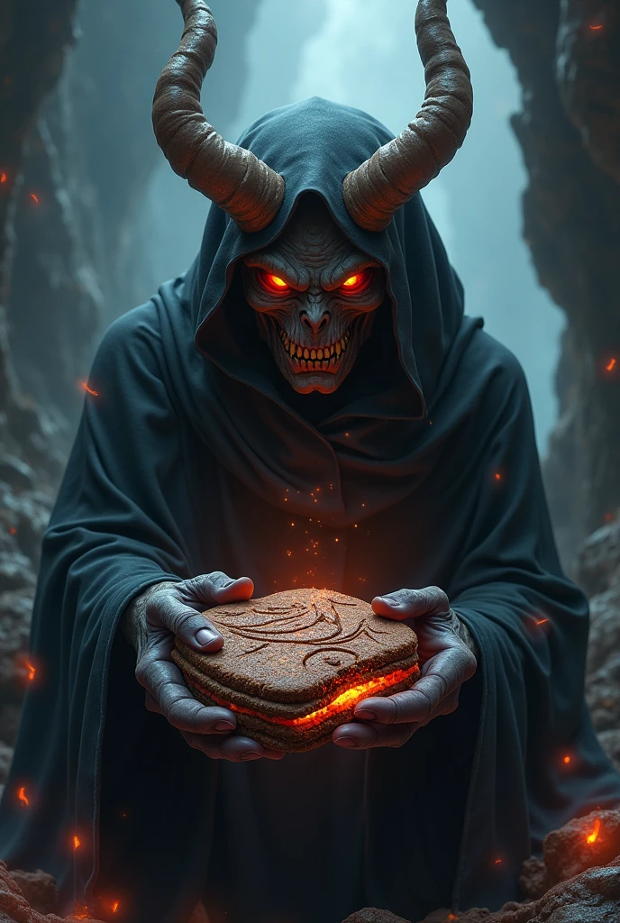 An ad banner for dark fantasy choco fills biscuits