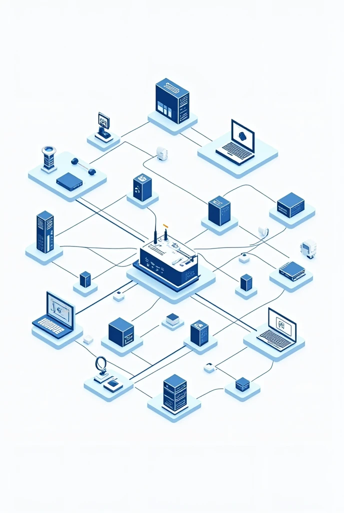 Network topology diagram