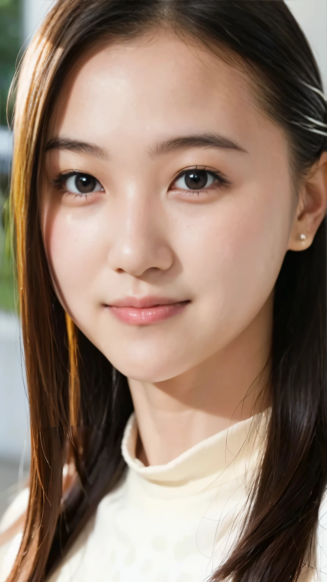 Memory correction:255, Everything modern:1.66, Cute Japanese Women Photos, smile, 20-year-old, Oil and hair balm for one-length straight hair:1.55, (photo Realistic:1.4), (hyper Realistic:1.4), (Realistic:1.3), (Smoother lighting:1.05), (Improving the quality of cinema lighting:0.9), 32K, 1 person,20-year-oldの, Realistic lighting, Backlight, The light shines on your face, Ray Tracing, (Bright light:1.2), (Improvement of quality:1.4), (Highest quality Realistic textured skin:1.4), fine grain, Detailed face,(smile:0), (Emphasis on face close-up:1.3), (Enhances the beauty of skin texture:1.1),((Extremely precise and accurate anatomy:1.0)), (Enhances the beauty of skin texture:1.1), Clean and glowing skin, mesh, thin:1.2, (Realistic:1.3), Realisticなライティング, (Smoother lighting:1.05), 32K, One Japanese woman, fine grain, Detailed face, (Film Grain:1.1),(Accentuates body lines:1.1), High resolution, Natural look, Kind eyes, Improves hair quality, Delicate light and shadow, Transparent muscles, Graceful pose, Beautiful Eyes, Sharp details, Soft light reflection, Beautiful contours, Delicate skin tone, Fine hair texture,Cute Japanese Women Photos,